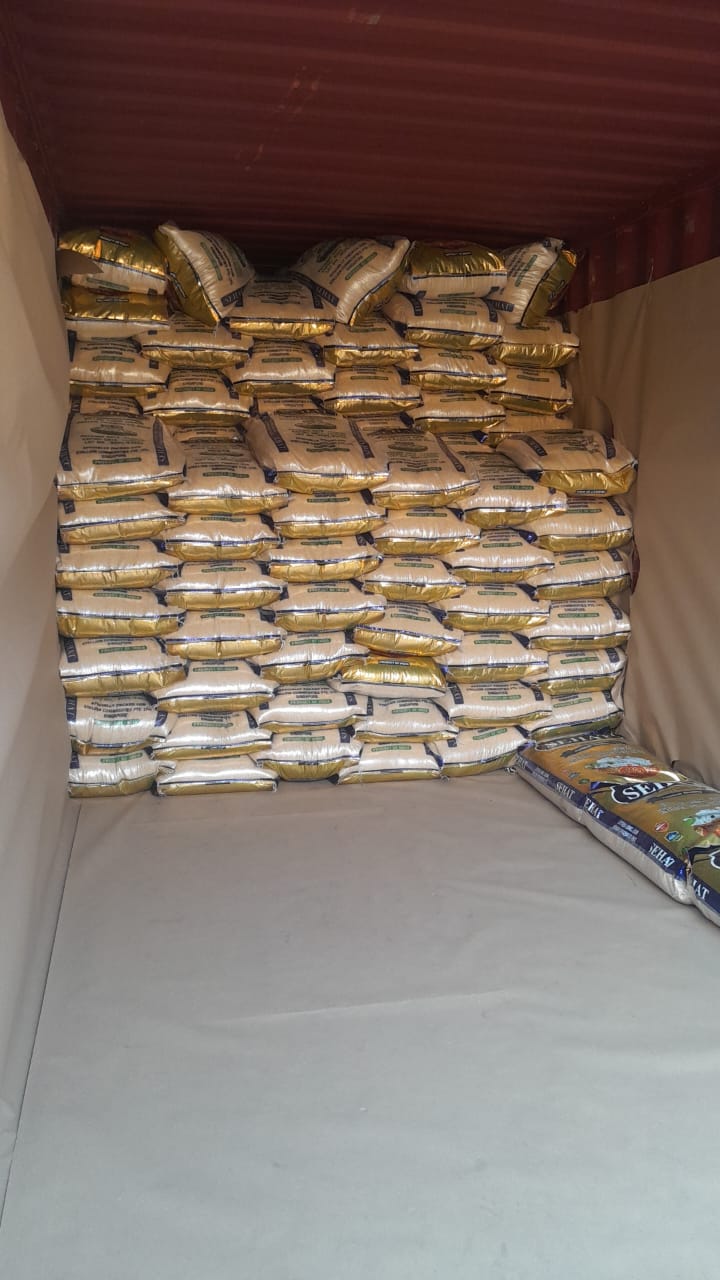 Trusted Export: 20 FCL Parboiled Rice Shipment Running Smoothly.                                       Description ::   Our 20 FCL Parboiled Rice shipment is currently under process and being prepared with strict quality checks, proper packaging, and expo